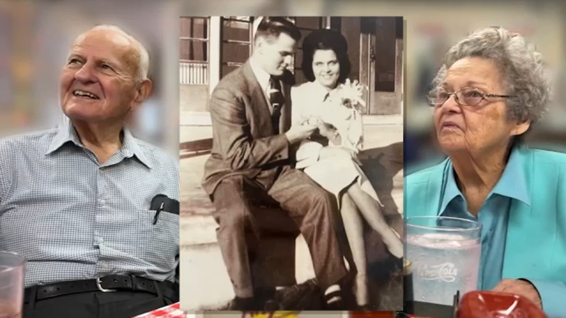 Vernon and Margaret Potter have been married for more than 76 years.