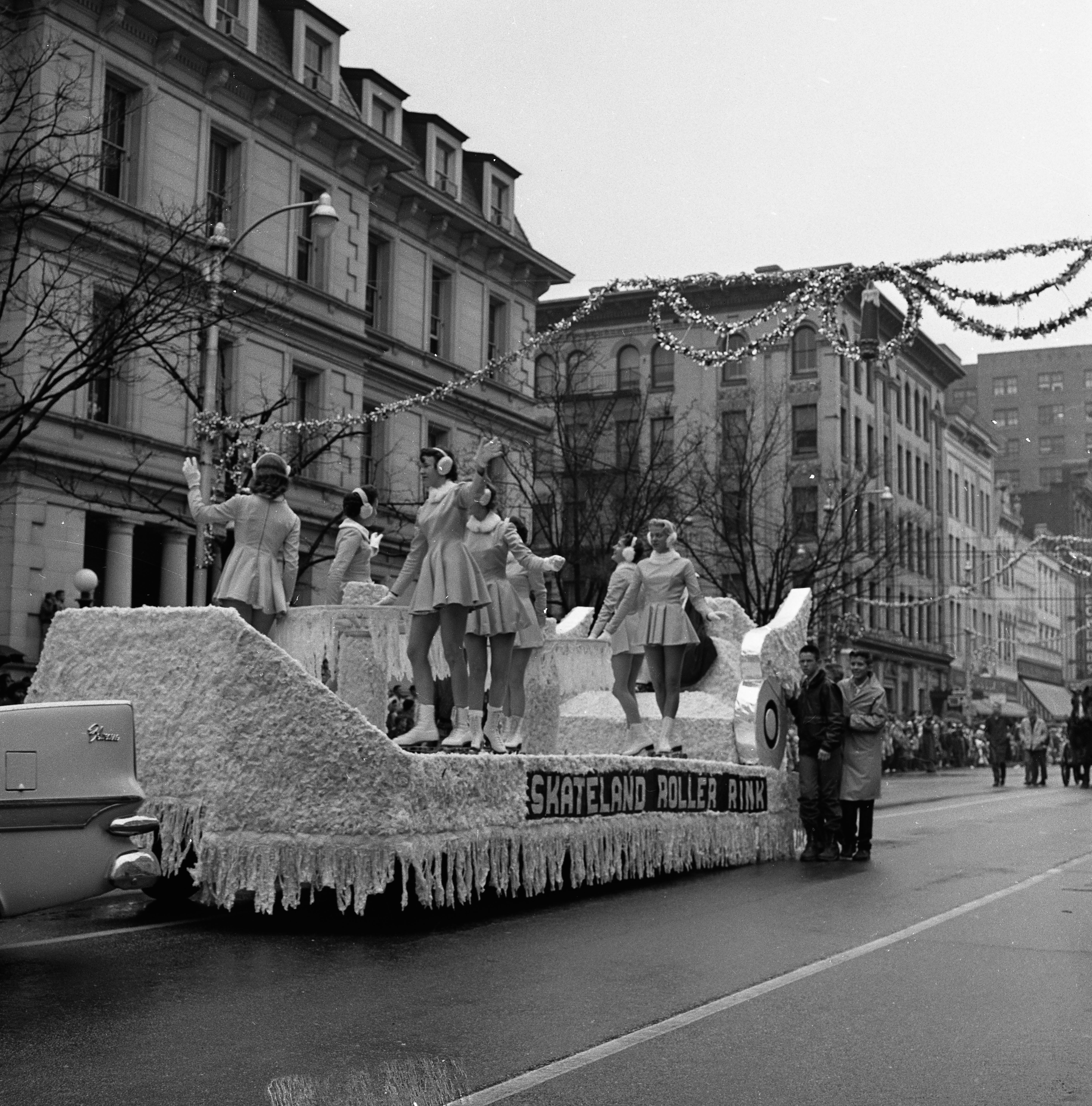 Raleigh Christmas Parade in 1959