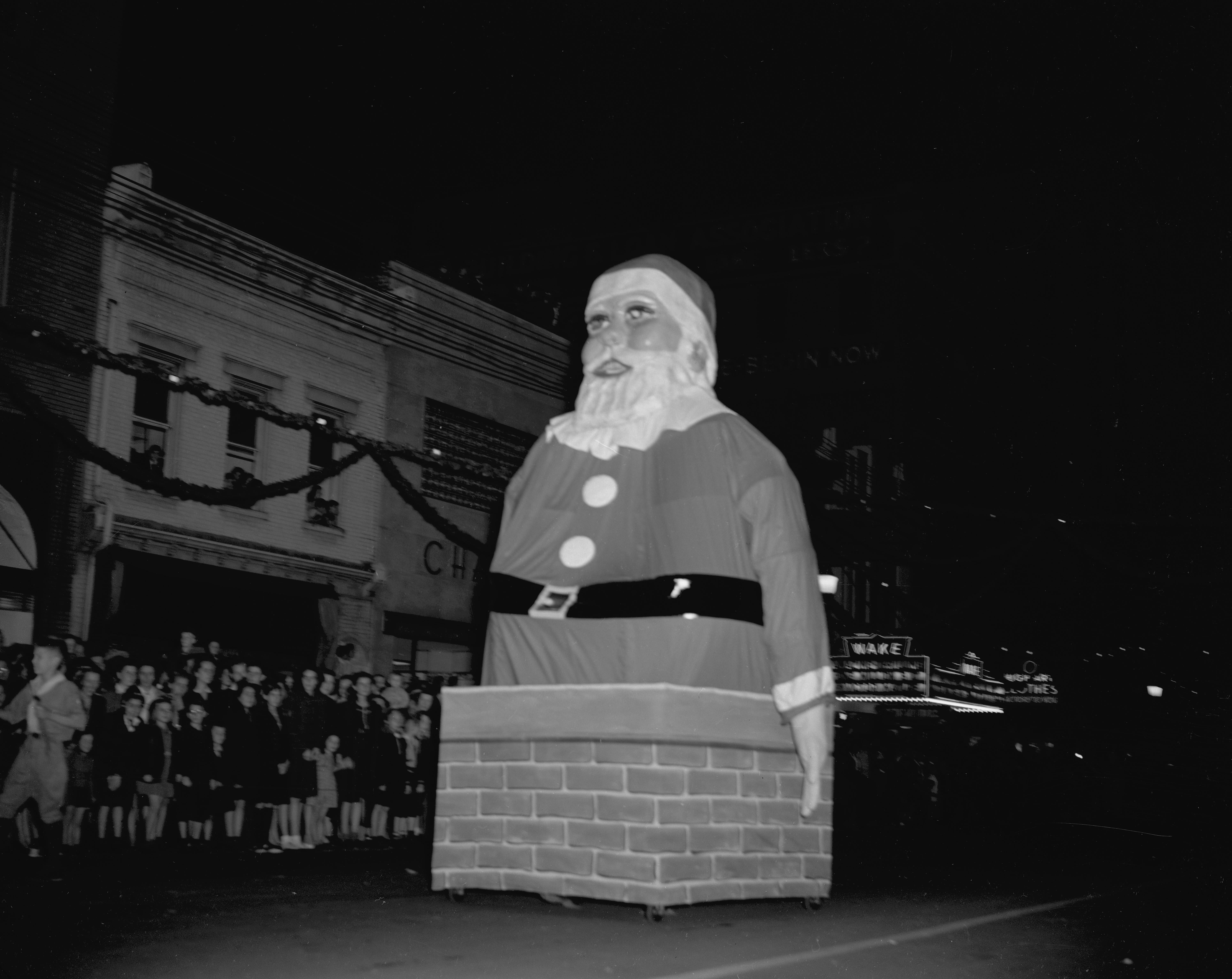 Raleigh Christmas Parade undated