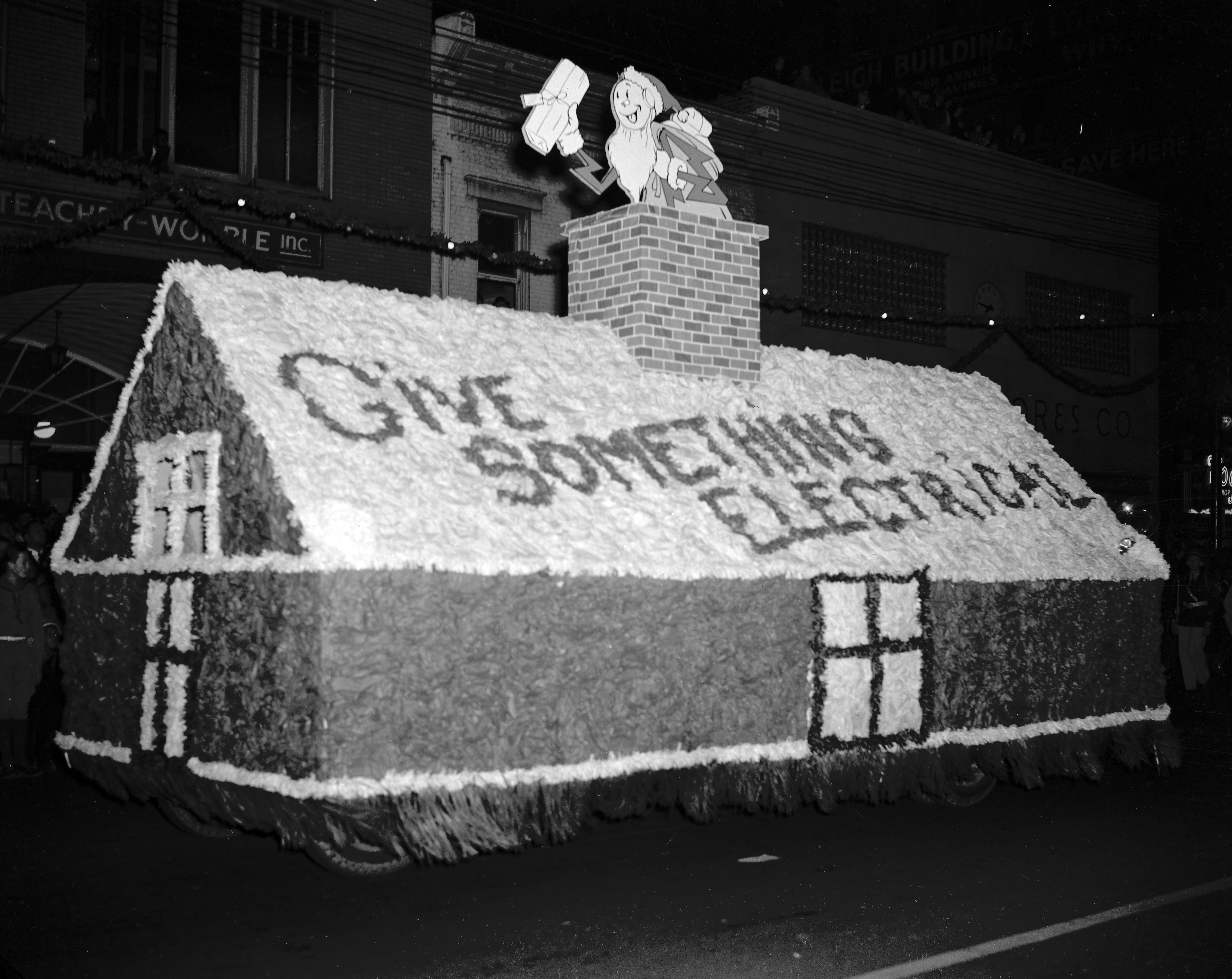 Raleigh Christmas Parade undated