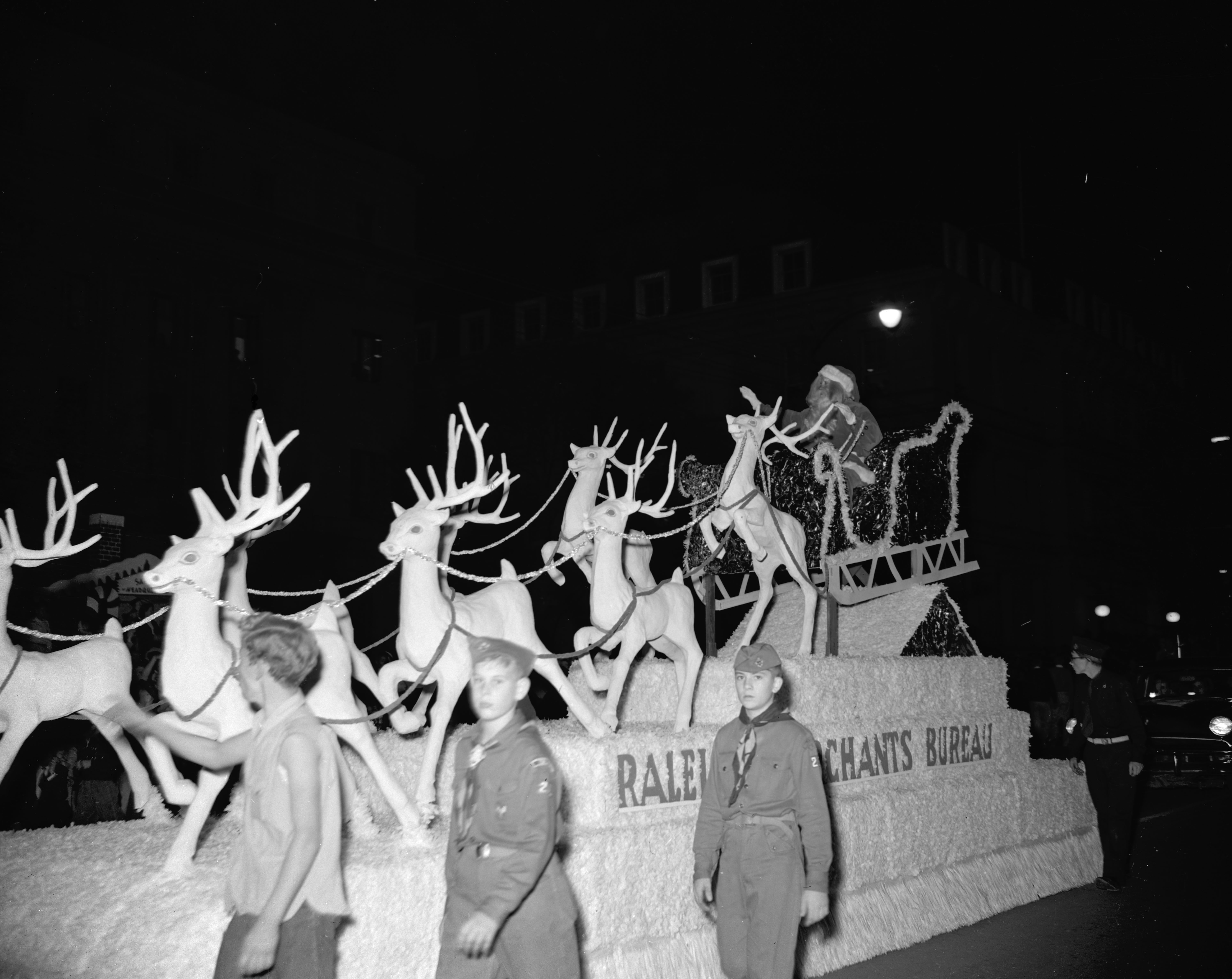 Raleigh Christmas Parade undated