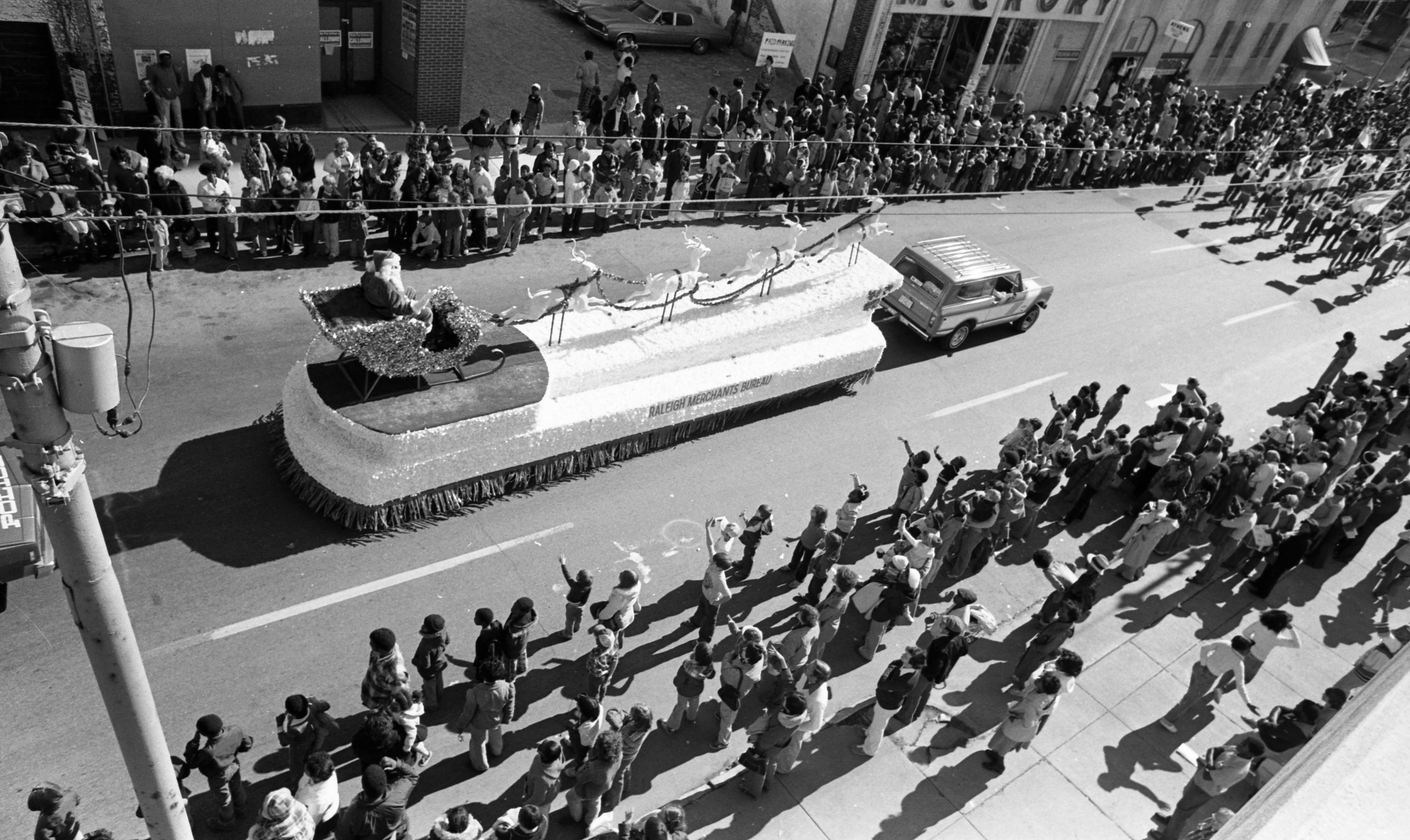 Raleigh Christmas Parade undated