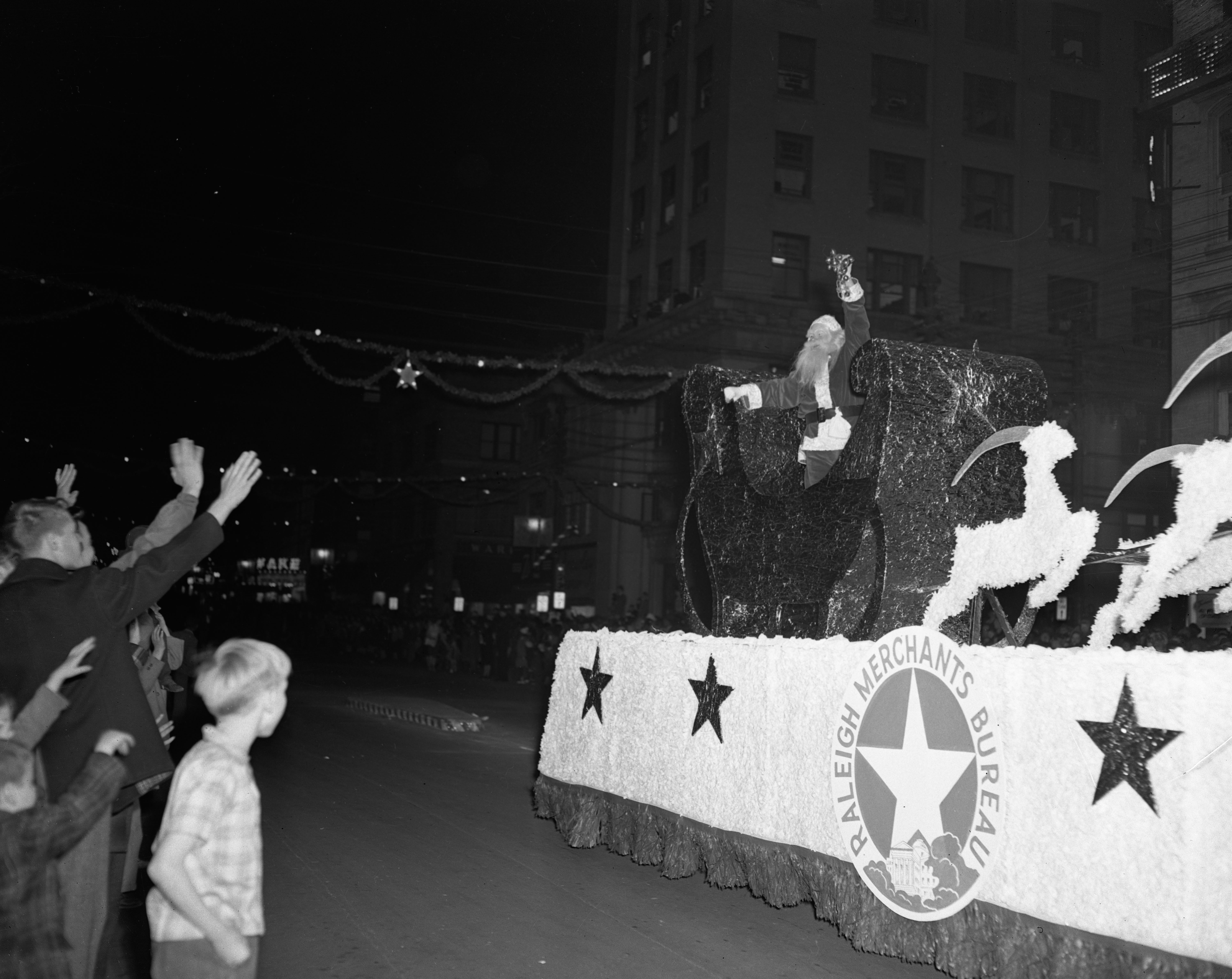 Raleigh Christmas Parade undated