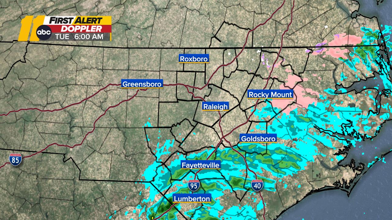 Central NC First Alert Doppler Radar